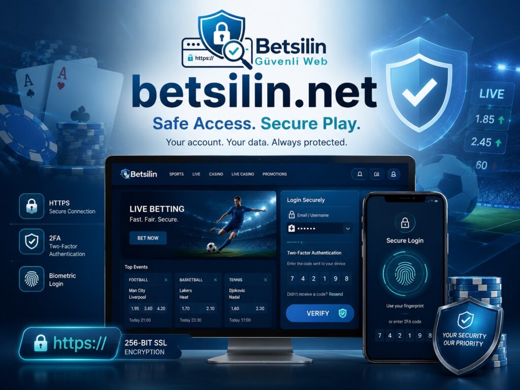 Betsilin hesap güvenliği için şifre, 2FA ve kişisel bilgi koruma rehberi